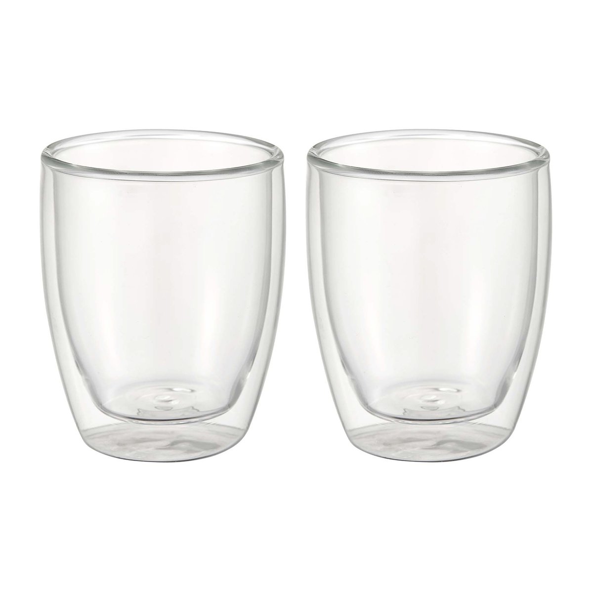 Dorre Kari Lungokopp 2-pakning Glass | Skandinavisk Design | Kaffekopper | Gjennomsiktig