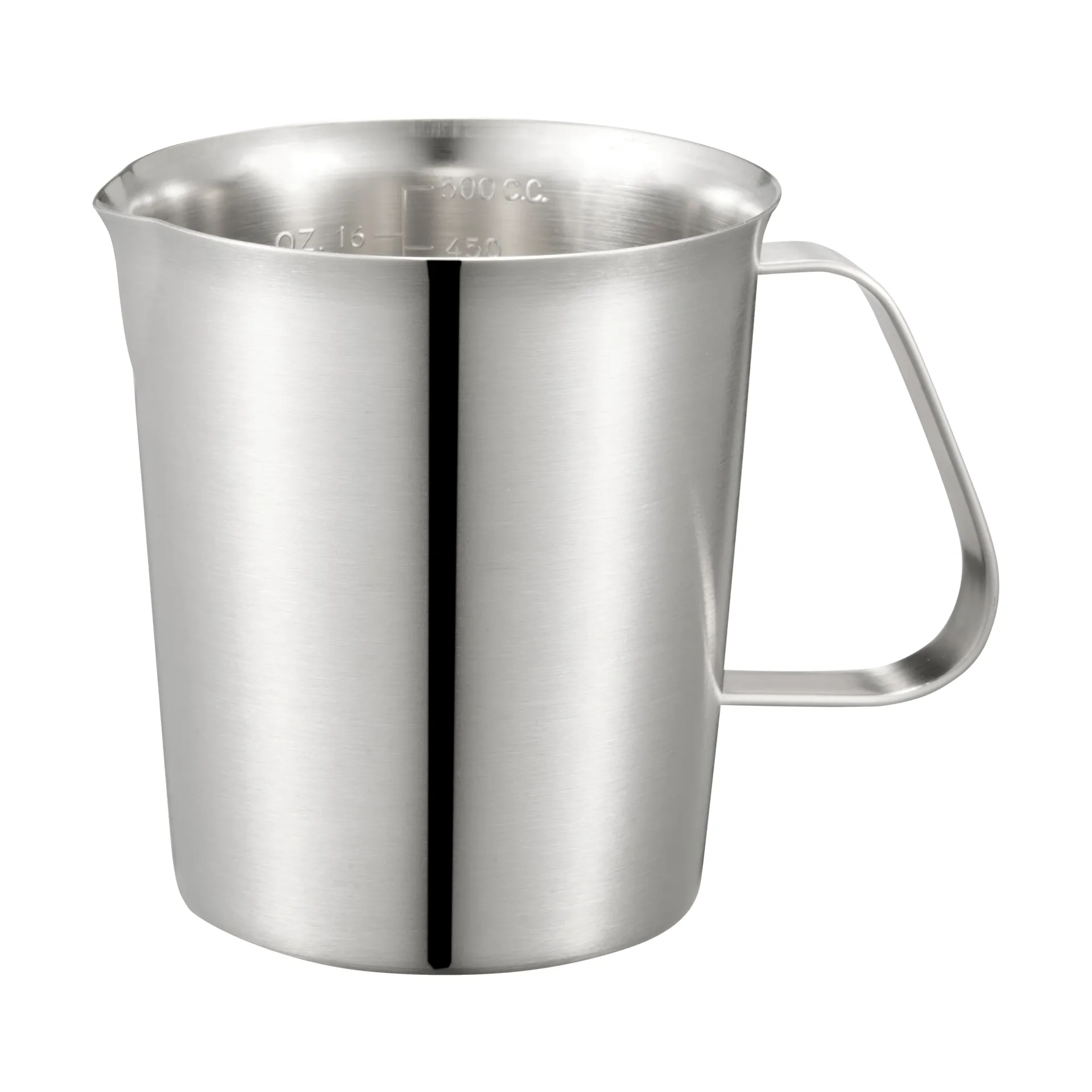 Max målebeger, Rustfritt stål, 0,5 l Dorre