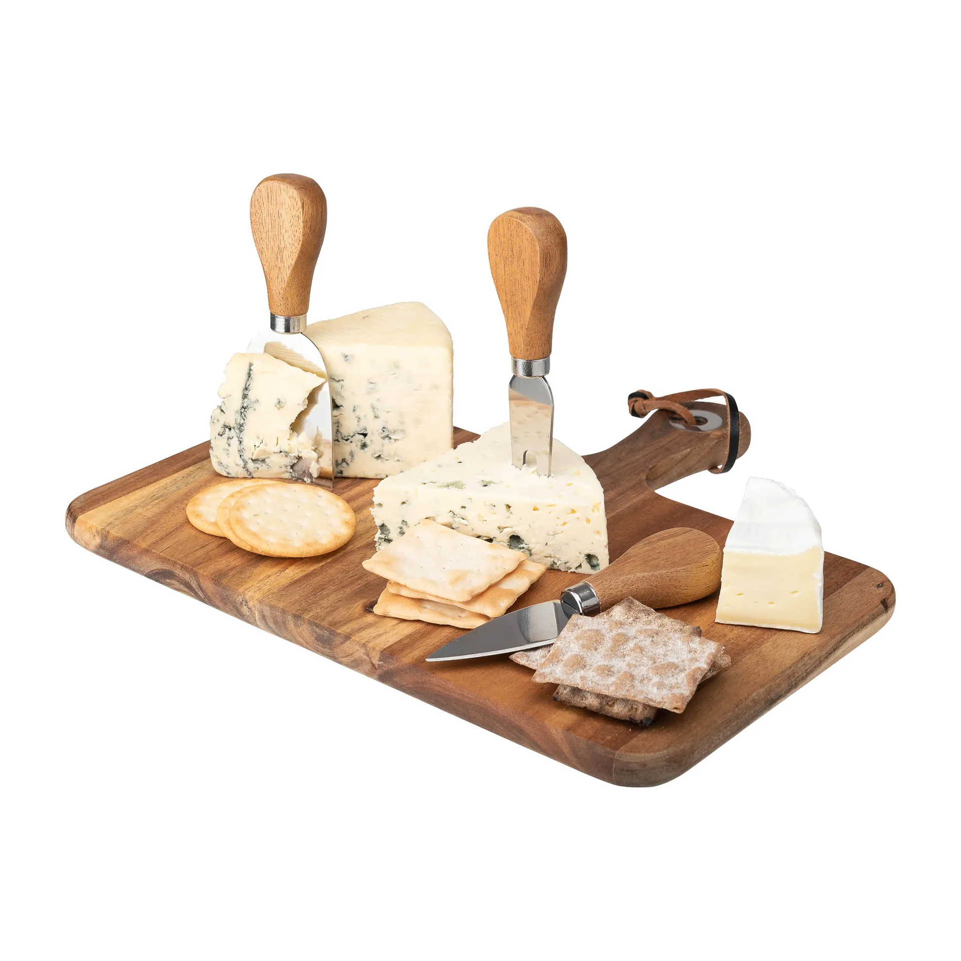 Oline ostefat akasie 4 deler, 26 x 29 cm Dorre
