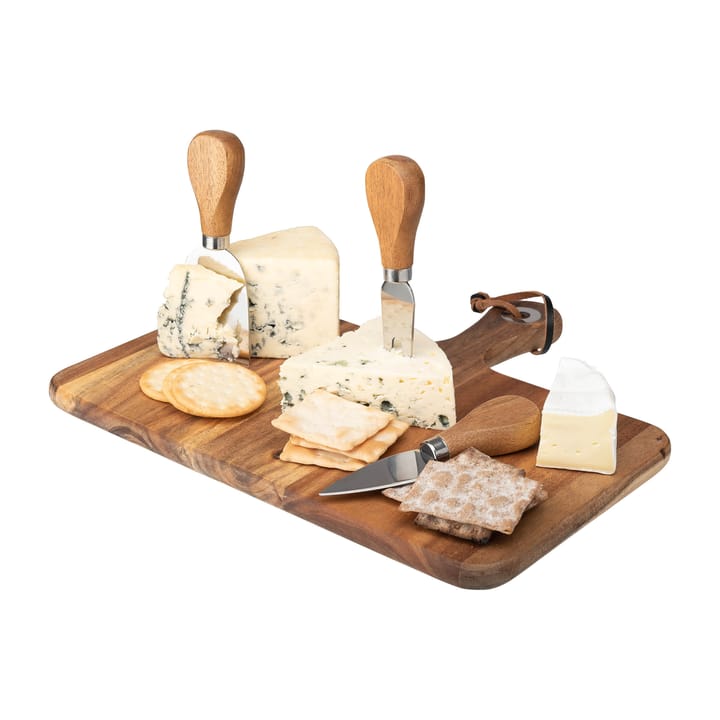 Oline ostefat akasie 4 deler, 26 x 29 cm Dorre