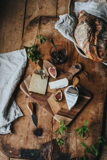 Ollie Ostefat fiskebensmønster 4 deler - FSC Akasie - Dorre