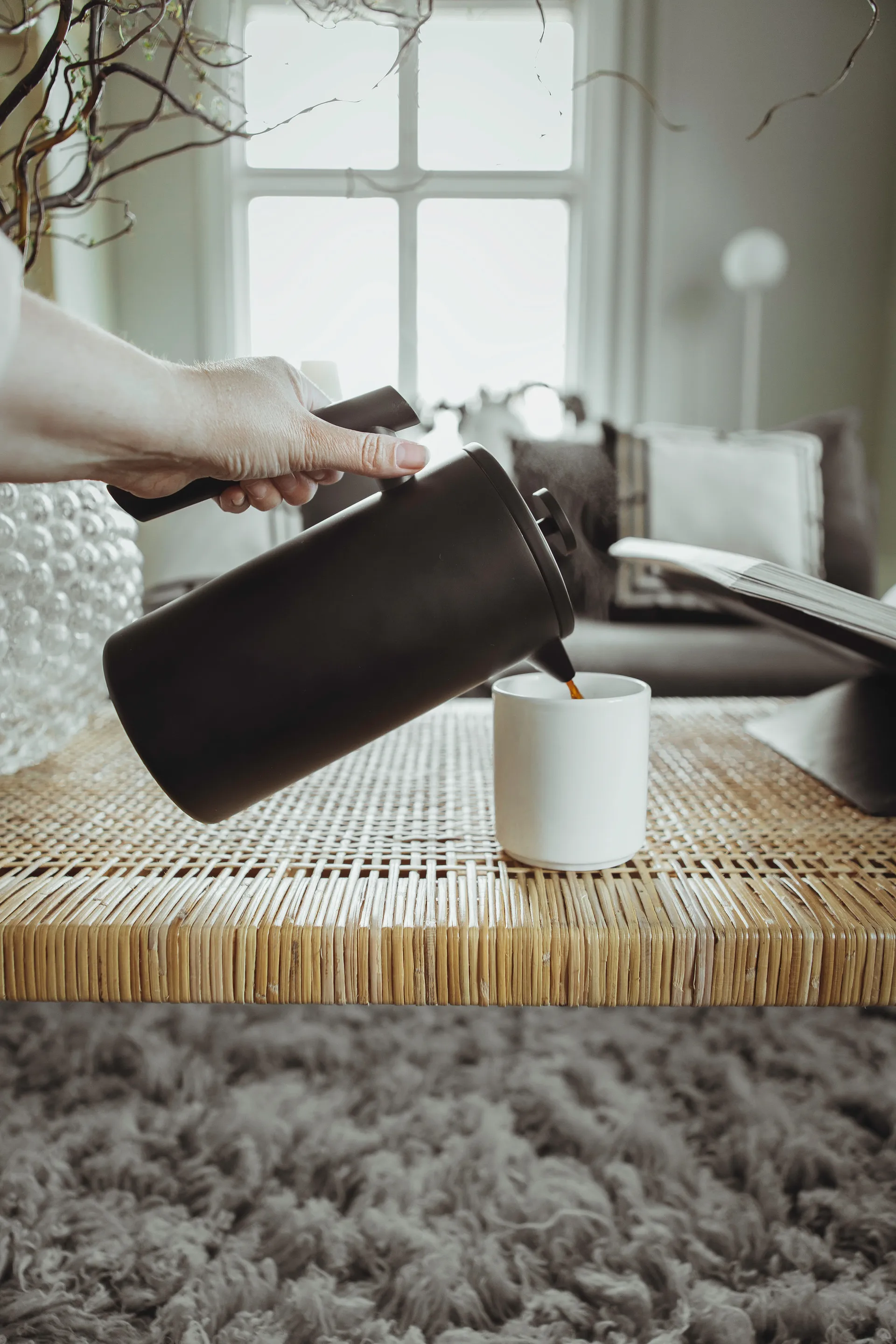 Prema presskanne 1 L, Svart Dorre