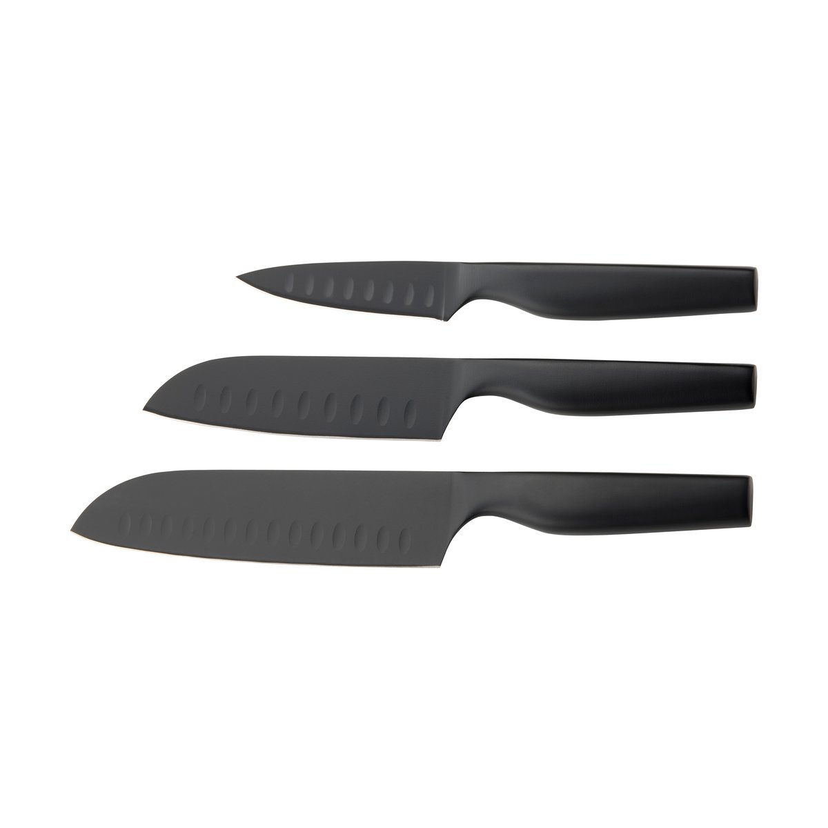 Dorre Sukai knivsett 3 stk Svart | Skandinavisk Design | Knivsett | Svart