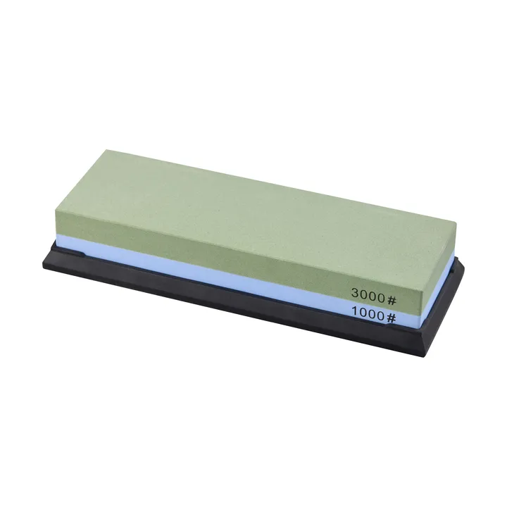 Suri slipestein gummibase 18x6x3 cm - 1000/3000 grit - Dorre