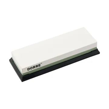 Suri slipestein gummibase 18x6x3 cm - 3000/8000 grit - Dorre