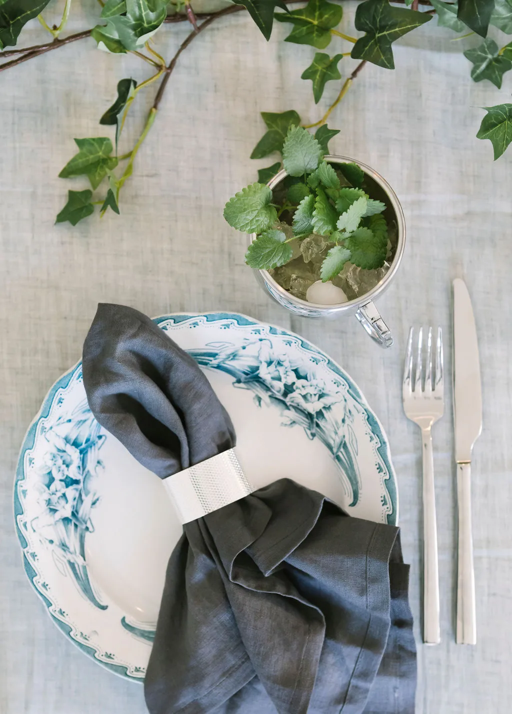 Svea serviettringer 6-pakning, Sølv Dorre