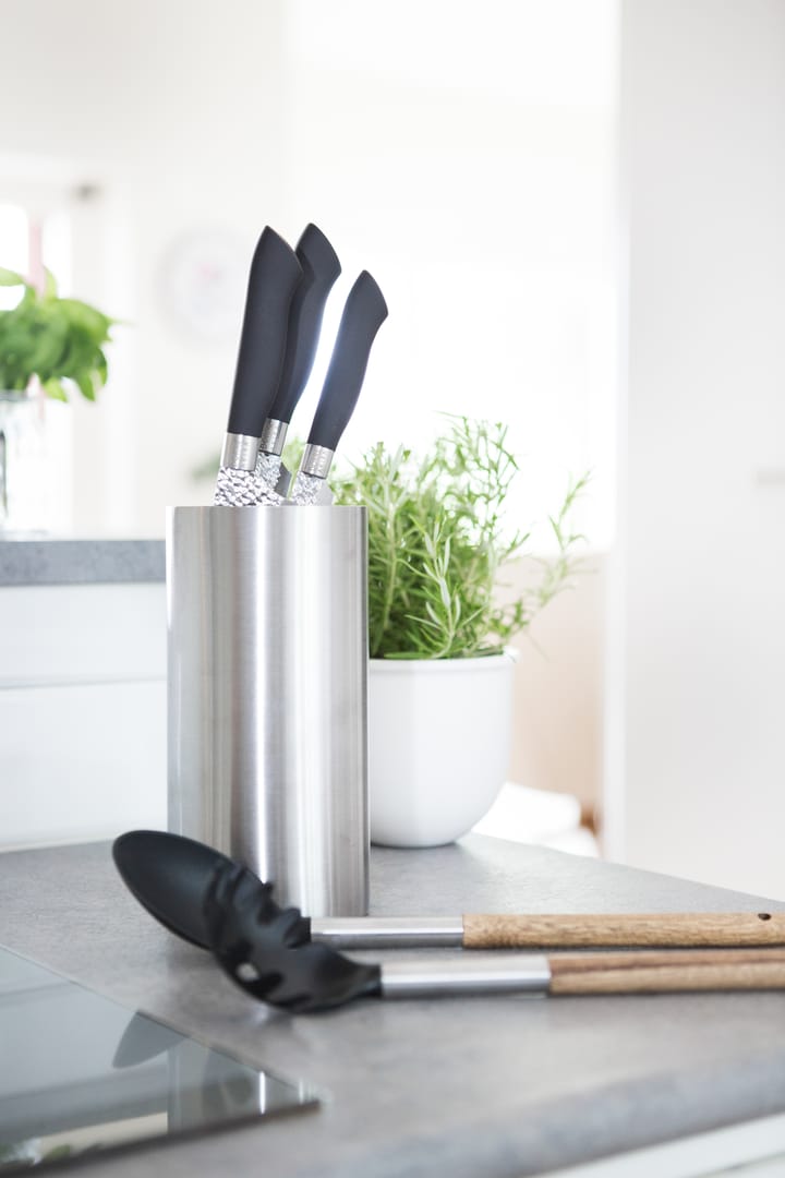 Universal knivblokk 23 cm, Rustfritt stål Dorre