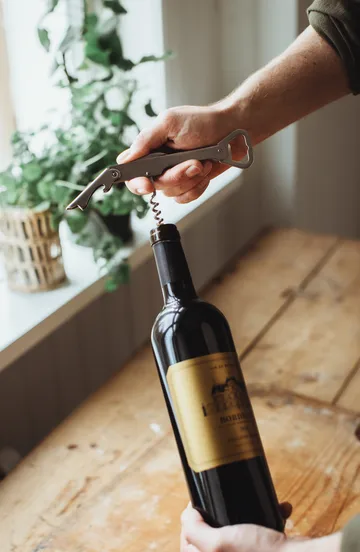 Varda Vin- og kapselåpner 14,5 cm - Rustfritt stål - Dorre