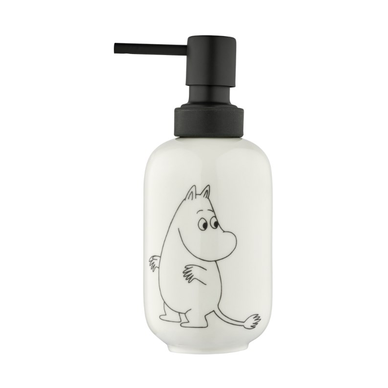 Dsignhouse x Moomin Mummi såpepumpe 35 cl Hvit | Skandinavisk Design | Såpedispensere & Såpekopper | Hvit