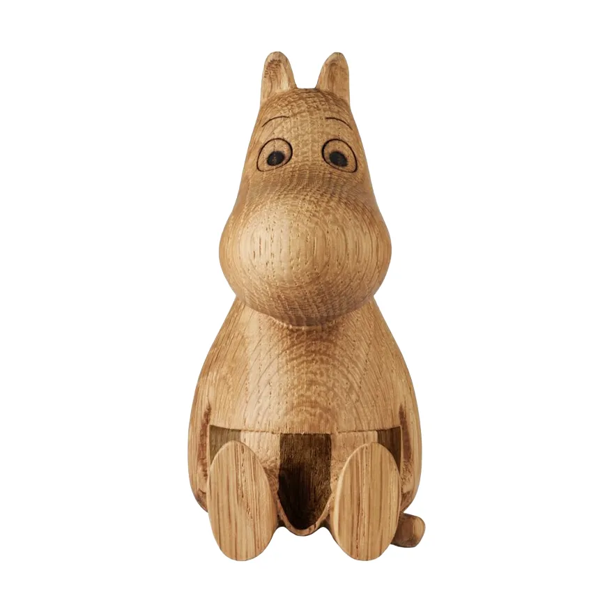Mummi tredekorasjon Mummimamma 10 cm, EIK (FSC) Dsignhouse x Moomin