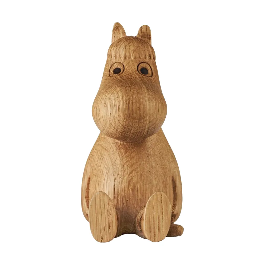 Mummi tredekorasjon Snorkfrøken 10 cm, EIK (FSC) Dsignhouse x Moomin