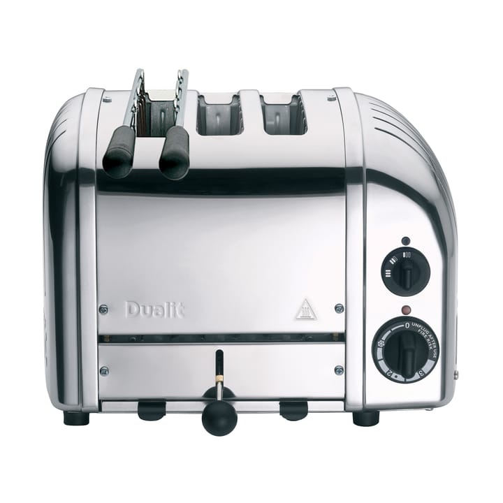 Brødrister Classic Combi 2+1 Skiver og toastholder - Rustfri - Dualit