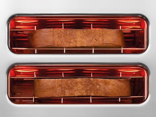 Brødrister Lite 2 Skiver, Glossy bright red Dualit