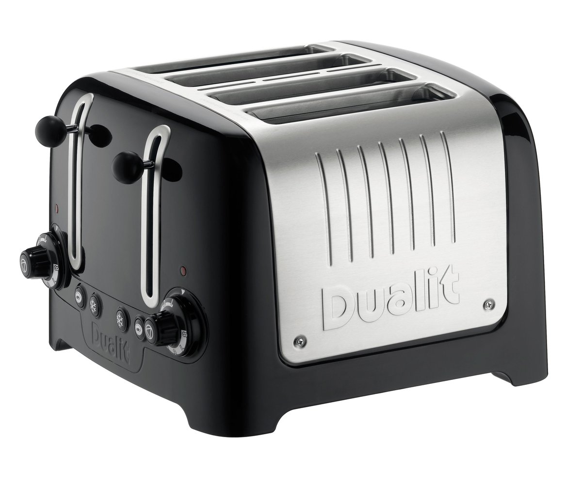 Dualit Brdrister Lite 4 Skiver Blank svart | Skandinavisk Design | Svart
