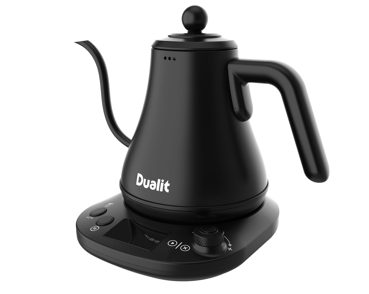 Dualit Pour Over vannkoker 0,8 L Svart | Skandinavisk Design | Svart