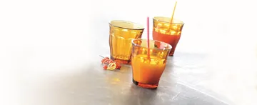 Picardie drikkeglass - Amber, 6-pakning, 25 cl - Duralex
