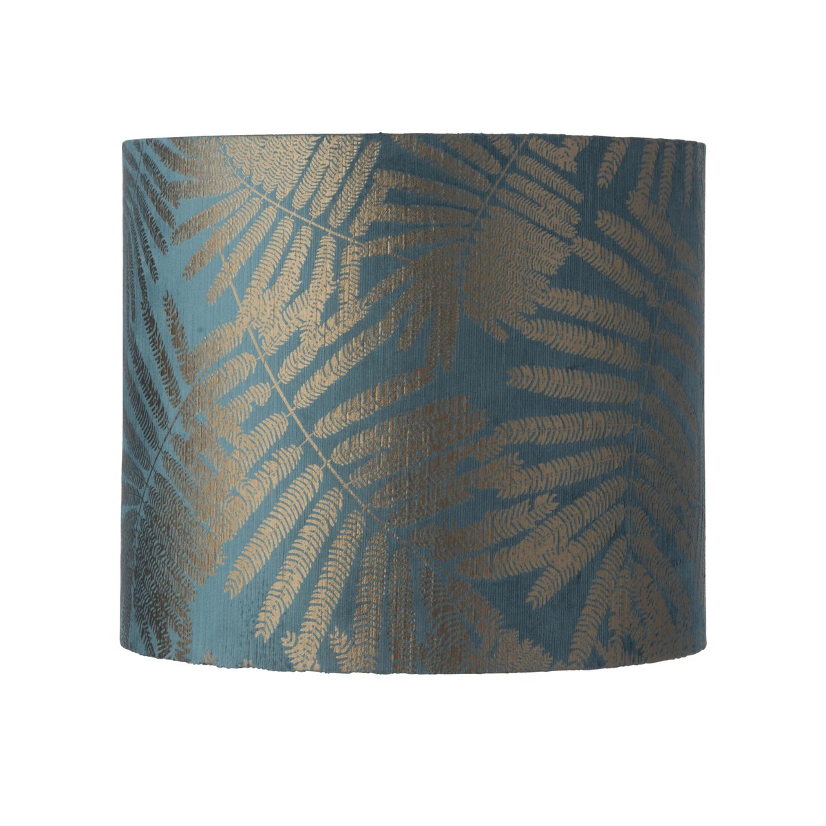 Bilde av EBB & FLOW Fern leaves lampeskjerm Ø 35 cm Teal
