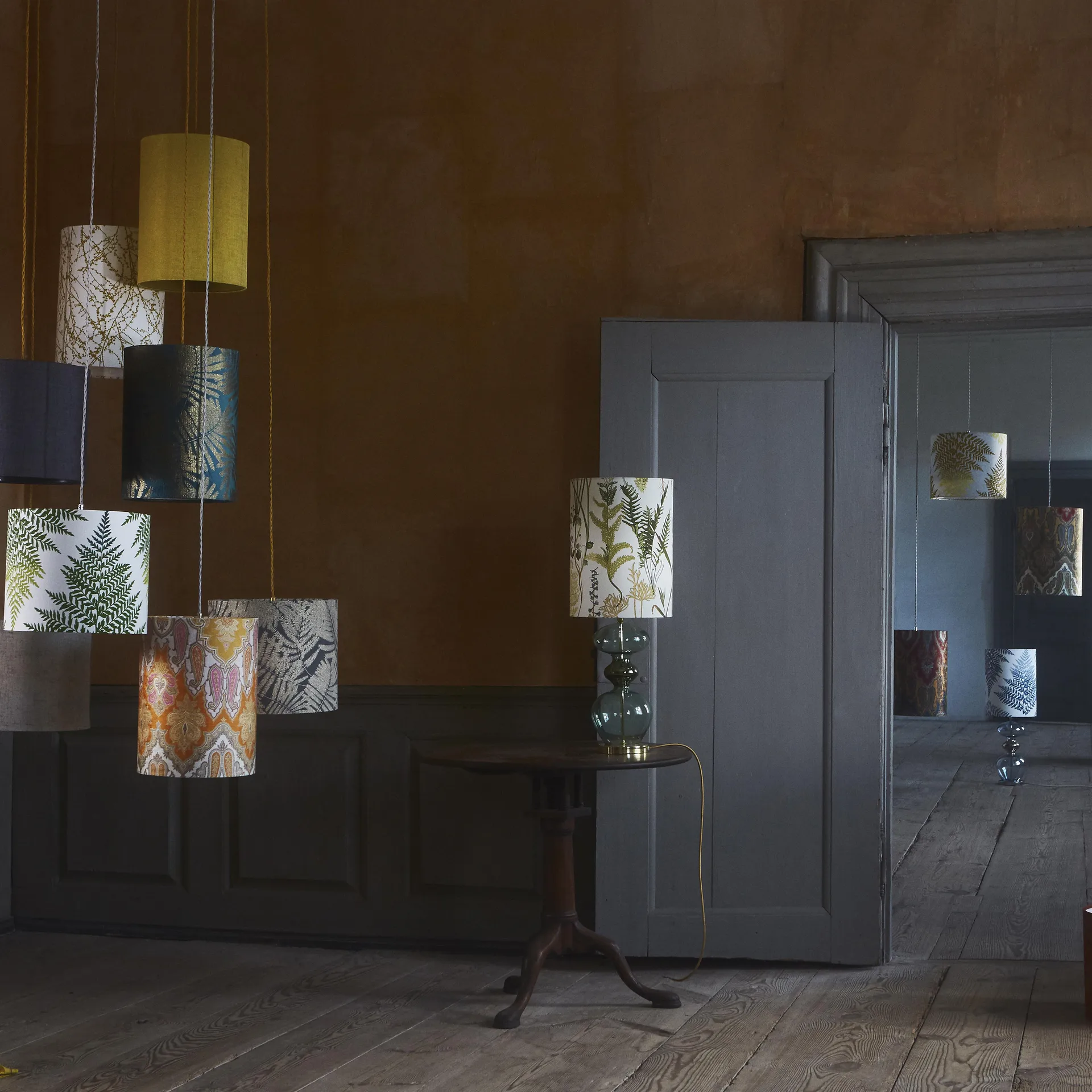 Futura lampefot, Forest green EBB & FLOW