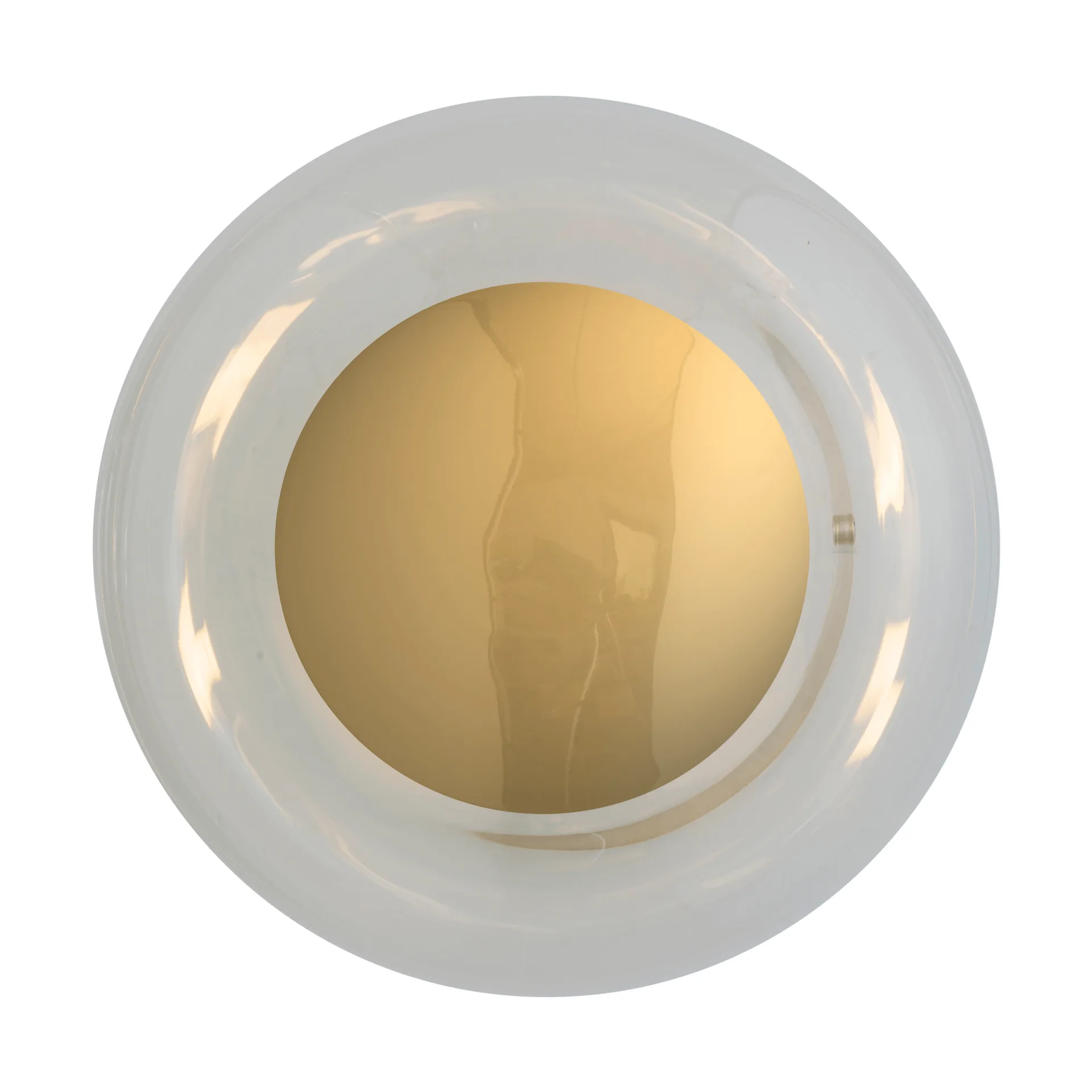 Horizon surface vegglampe, Clear, Ø21 cm EBB & FLOW