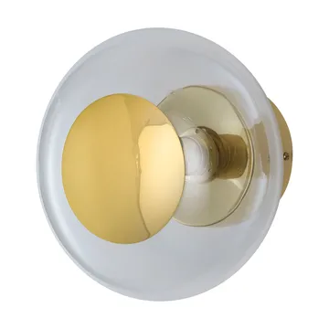 Horizon surface vegglampe - Clear, Ø21 cm - EBB & FLOW