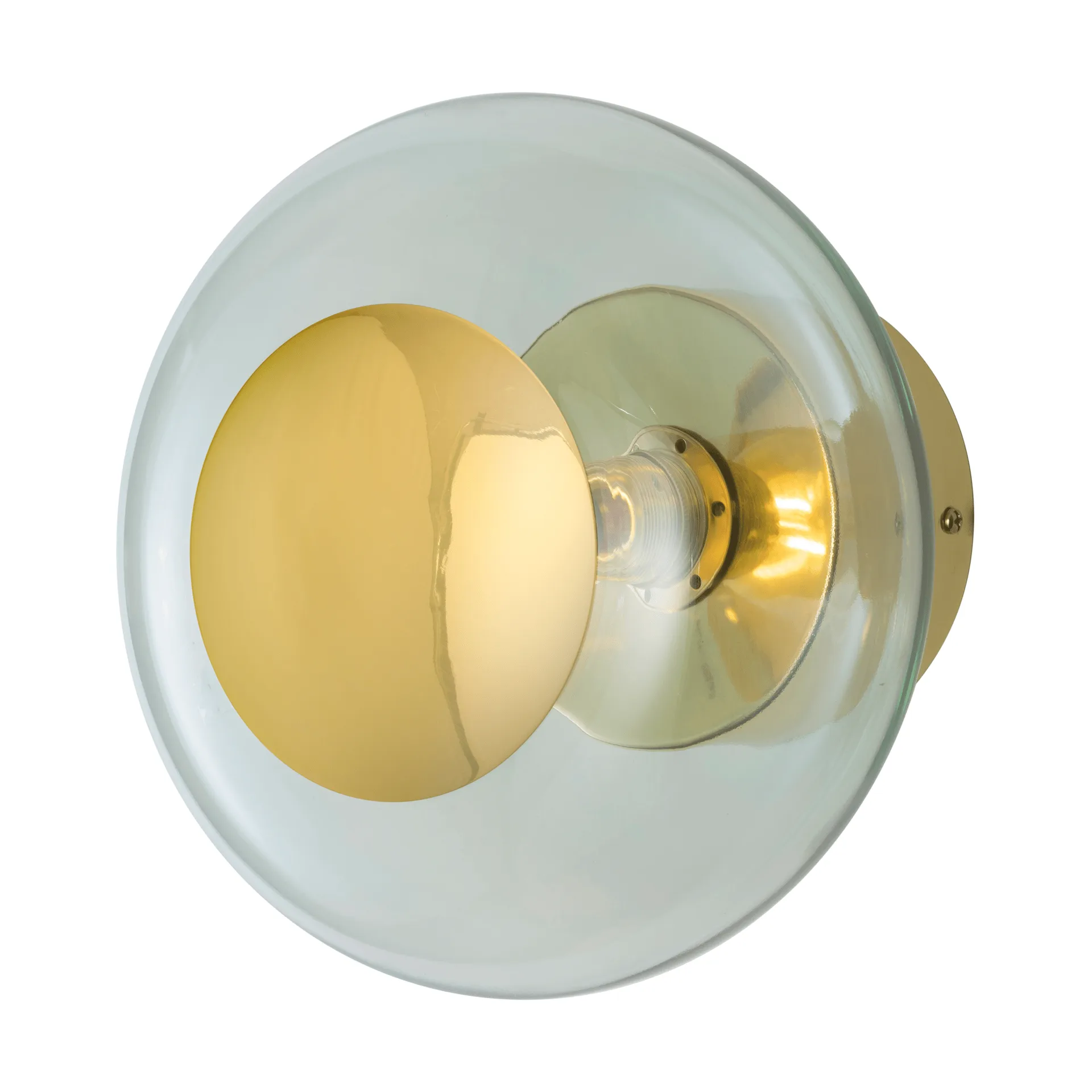 Horizon surface vegglampe, Forest green, Ø21 cm EBB & FLOW