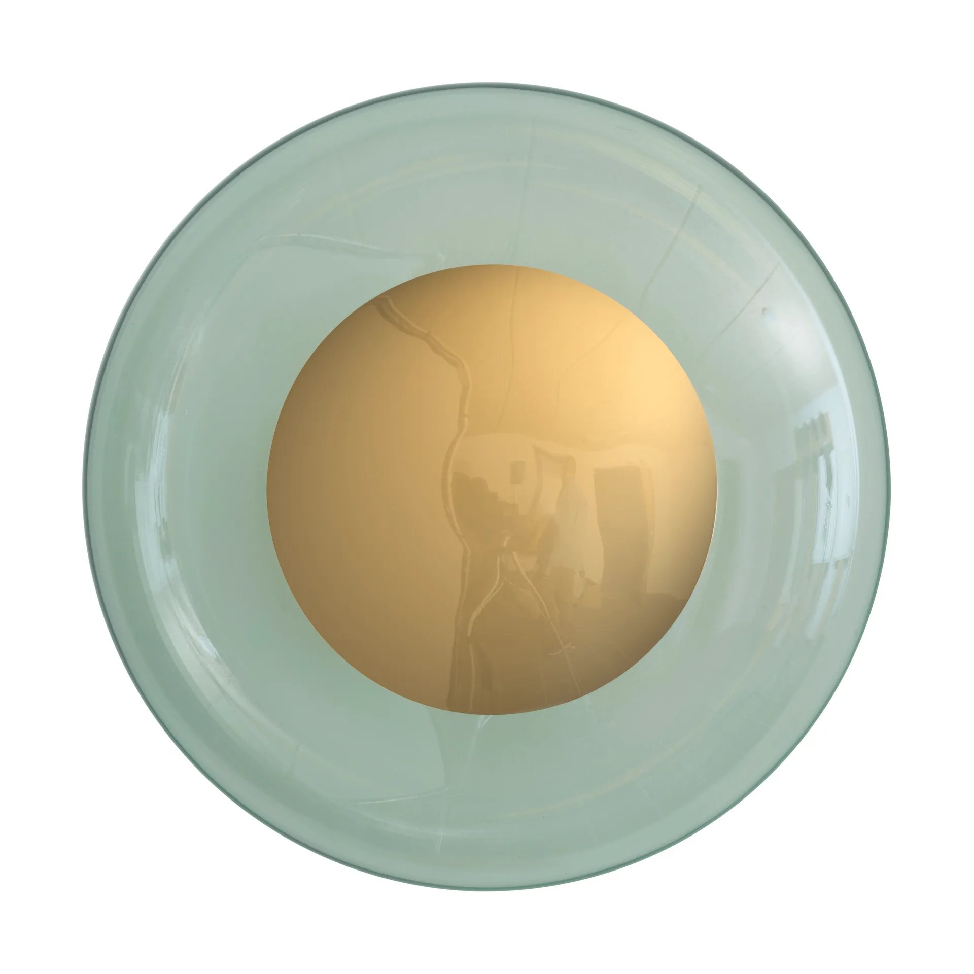 Horizon surface vegglampe, Forest green, Ø36 cm EBB & FLOW