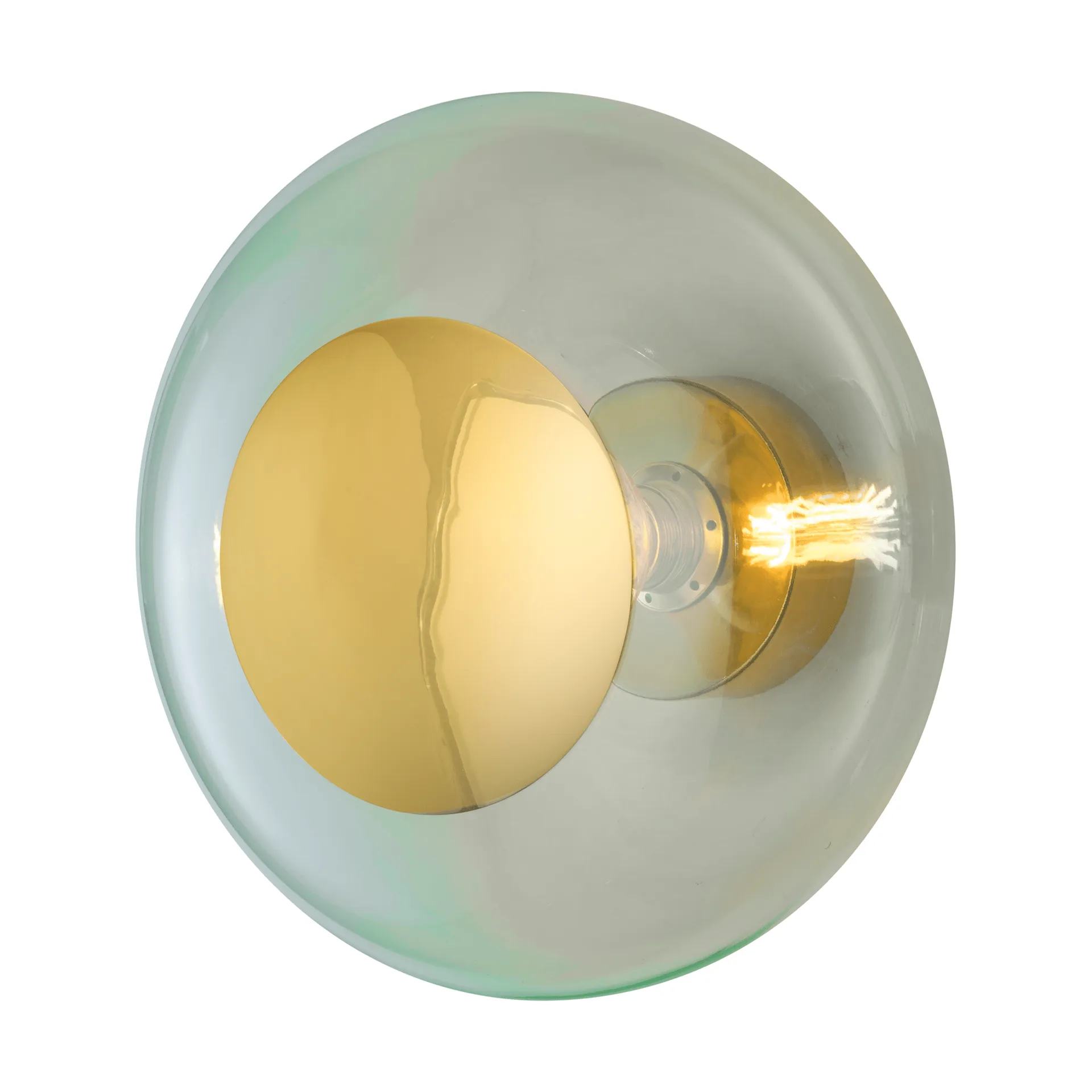 Horizon surface vegglampe, Forest green, Ø36 cm EBB & FLOW