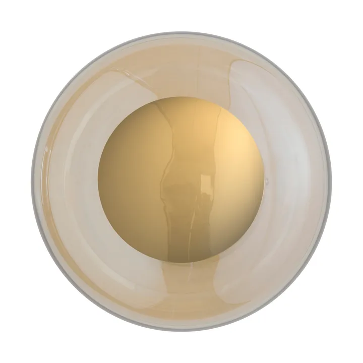 Horizon surface vegglampe - Golden smoke, Ø21 cm - EBB & FLOW