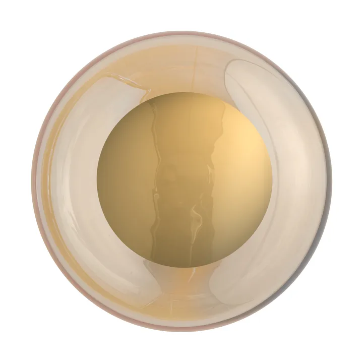 Horizon surface vegglampe - Golden smoke, Ø29 cm - EBB & FLOW