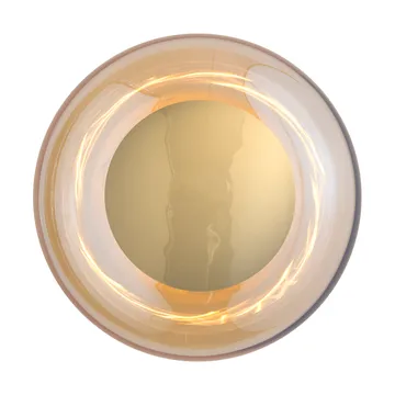 Horizon surface vegglampe - Golden smoke, Ø29 cm - EBB & FLOW