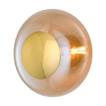 Horizon surface vegglampe - Golden smoke, Ø36 cm - EBB & FLOW