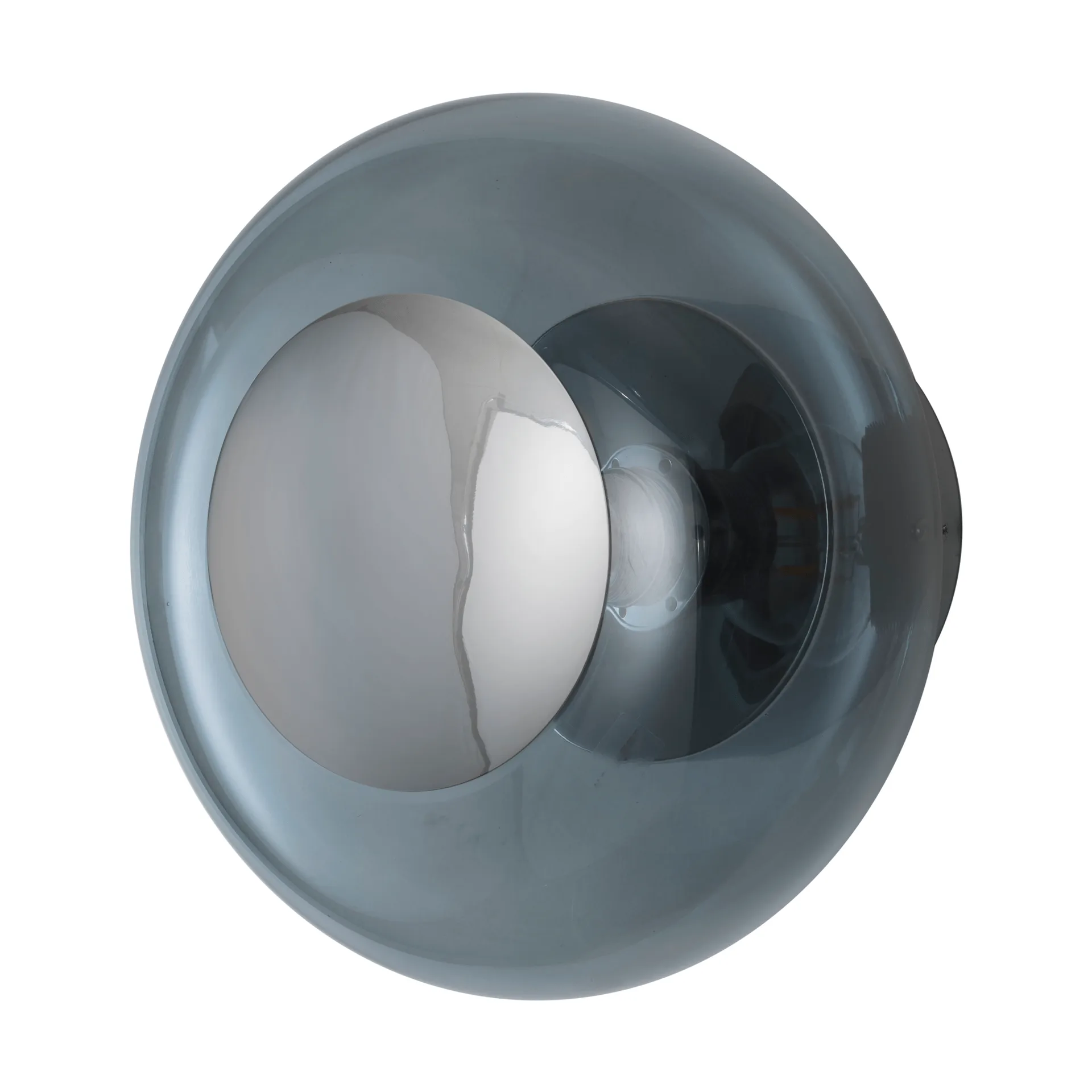 Horizon surface vegglampe, Smokey grey, Ø25 cm EBB & FLOW