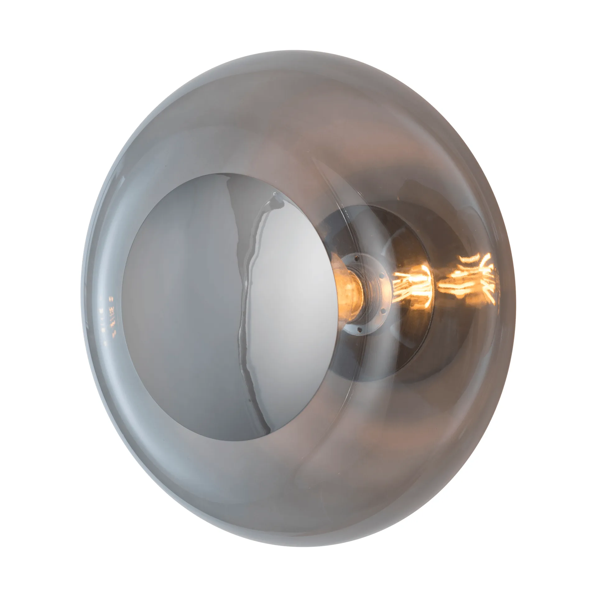Horizon surface vegglampe, Smokey grey, Ø36 cm EBB & FLOW