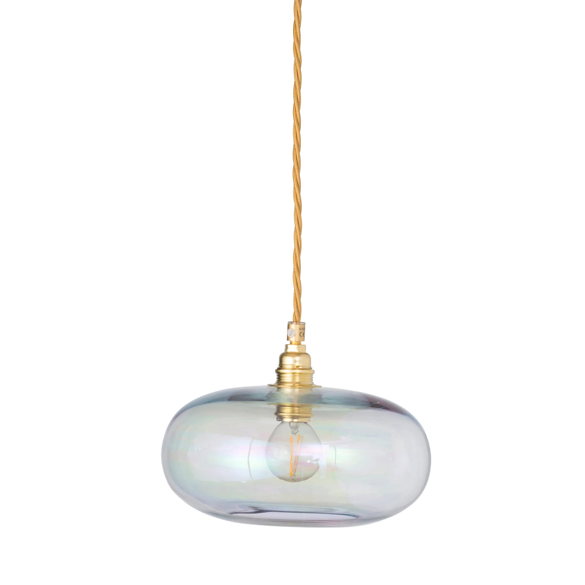 Horizon taklampe Ø 21 cm, Chameleon-gold EBB & FLOW