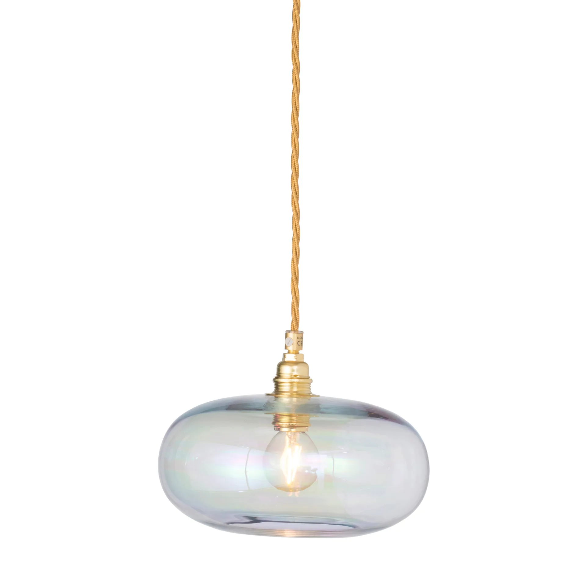 Horizon taklampe Ø 21 cm, Chameleon-gold EBB & FLOW