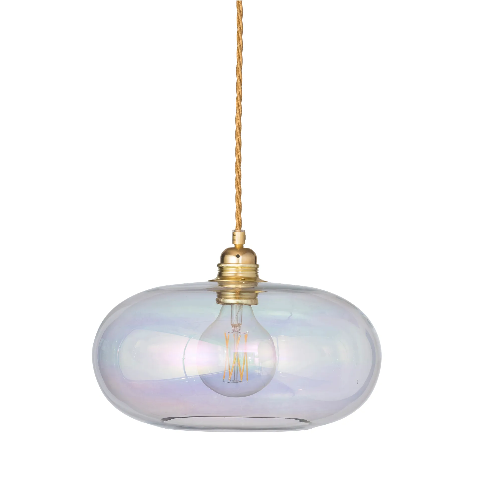 Horizon taklampe Ø 29 cm, Chameleon-gold EBB & FLOW