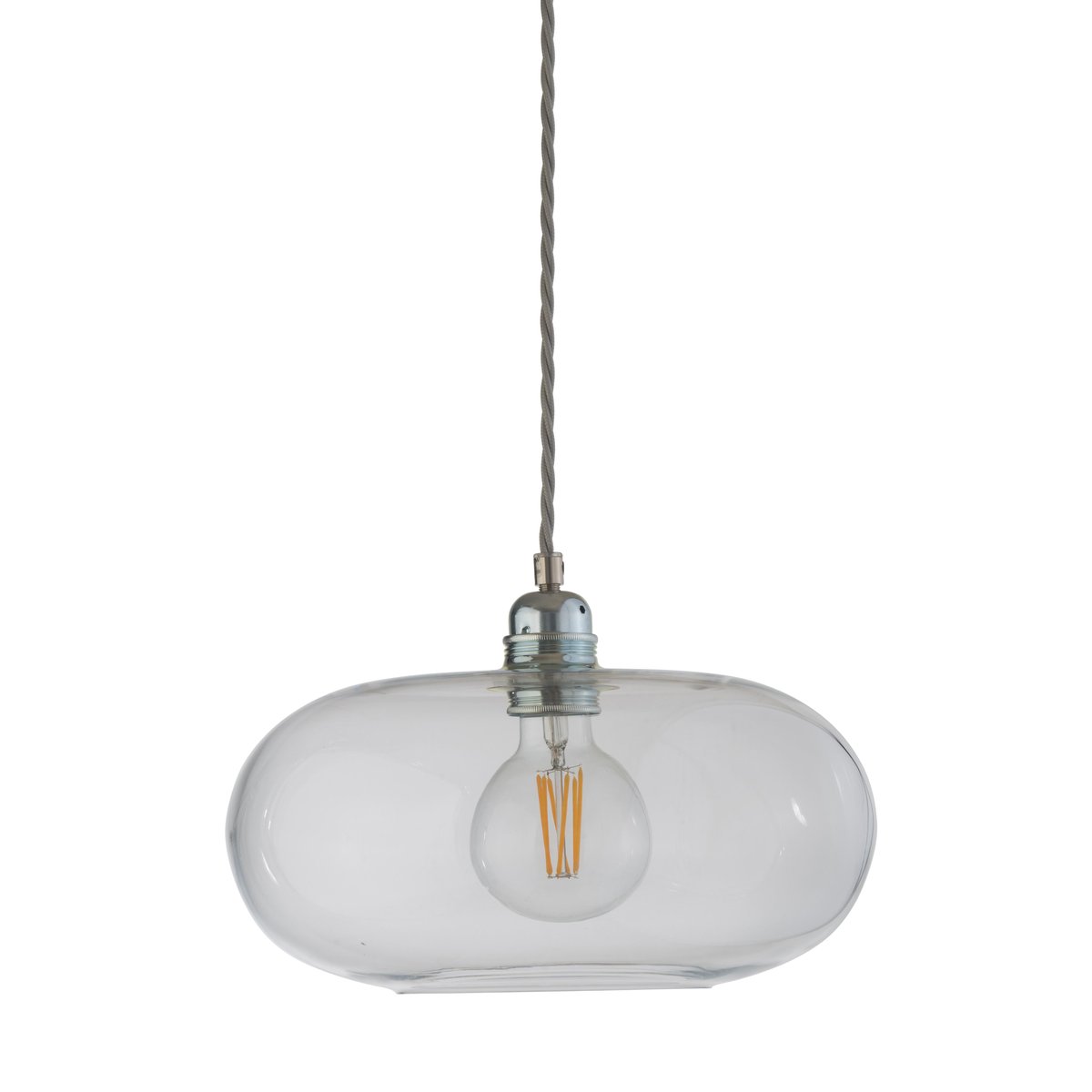 Bilde av EBB & FLOW Horizon taklampe Ø 29 cm Klar m. sølvledning