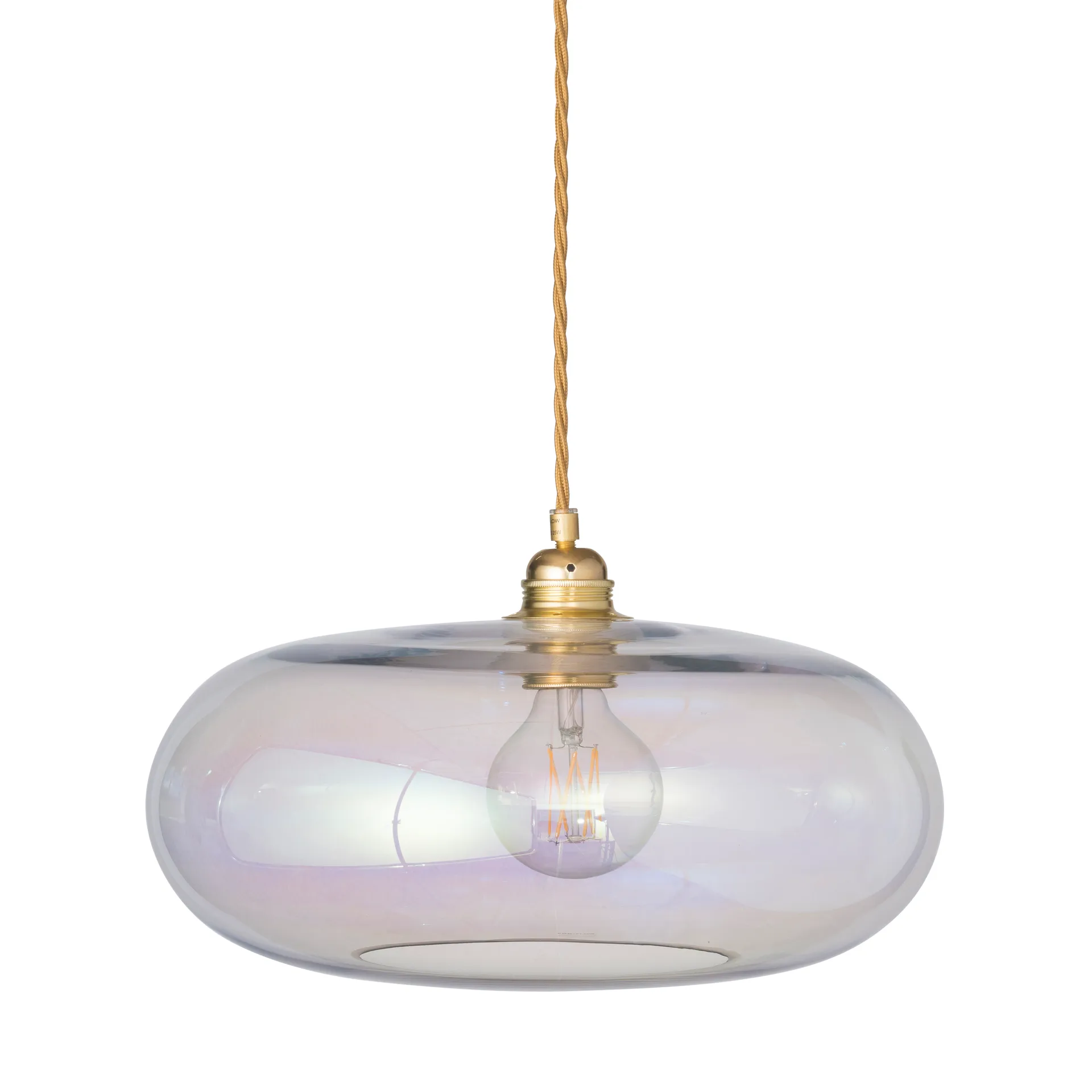 Horizon taklampe Ø 36 cm, Chameleon-gold EBB & FLOW