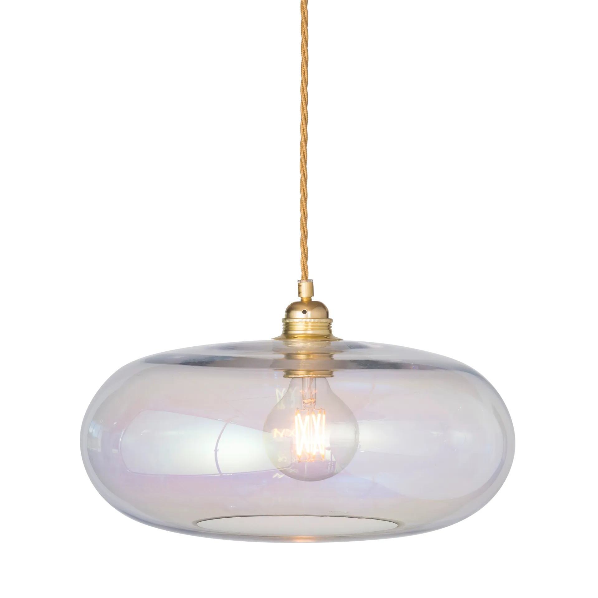 Horizon taklampe Ø 36 cm, Chameleon-gold EBB & FLOW
