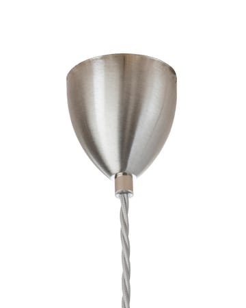 Rowan taklampe Chrystal Ø 15,5 cm - Small check m. sølvledning - EBB & FLOW