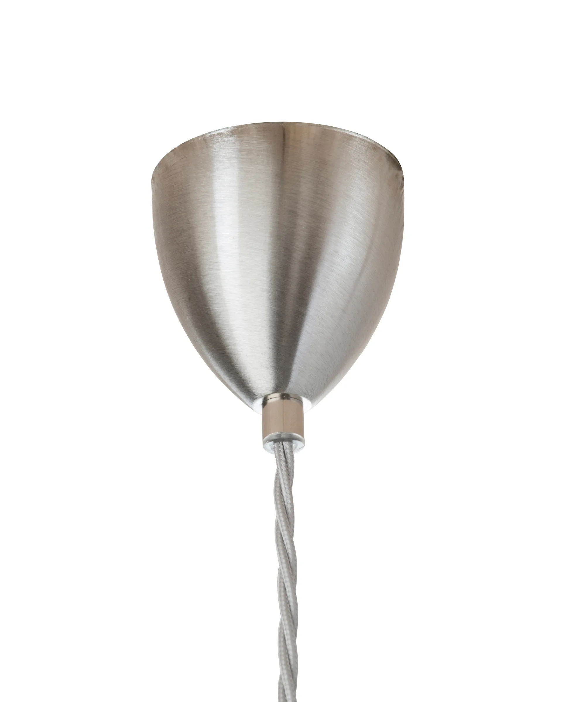 Rowan taklampe Chrystal Ø 28 cm, Medium check m. sølvledning EBB & FLOW