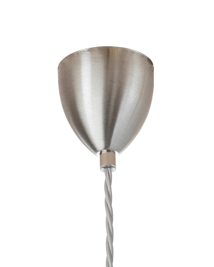Rowan taklampe Chrystal Ø 28 cm, Medium check m. sølvledning EBB & FLOW