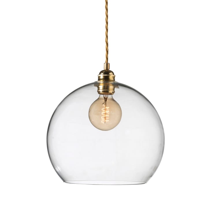 Rowan taklampe L, Ø 28 cm - klar m. gulledning - EBB & FLOW