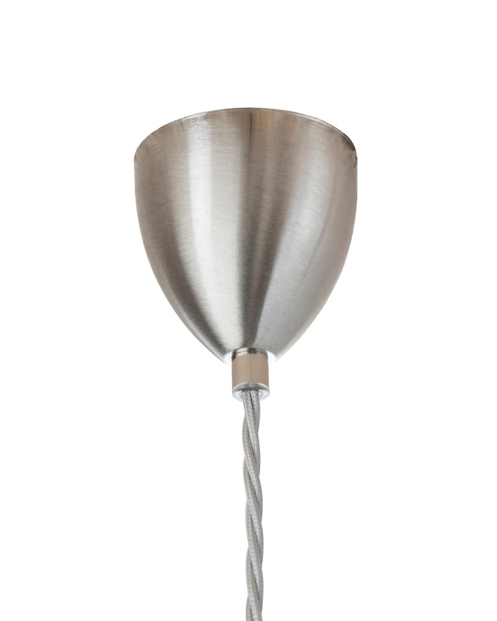 Rowan taklampe L, Ø 28 cm - klar m. sølvledning - EBB & FLOW