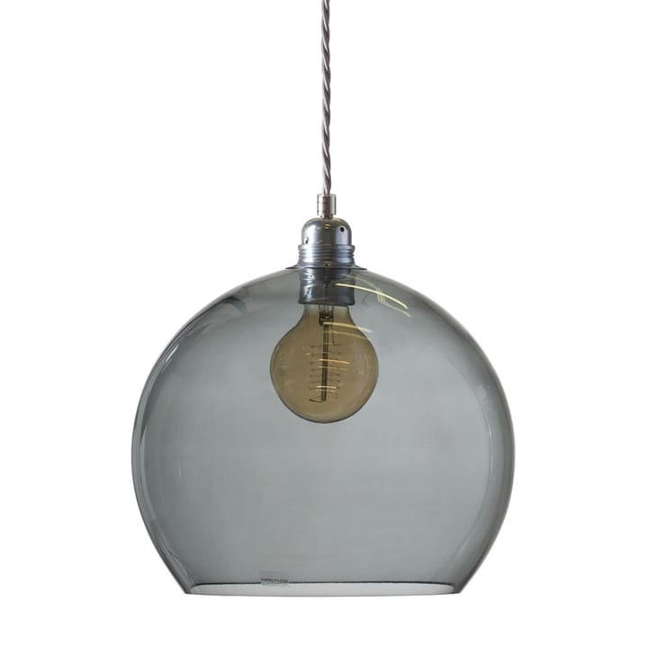 Rowan taklampe L, Ø 28 cm - smokey grey - EBB & FLOW