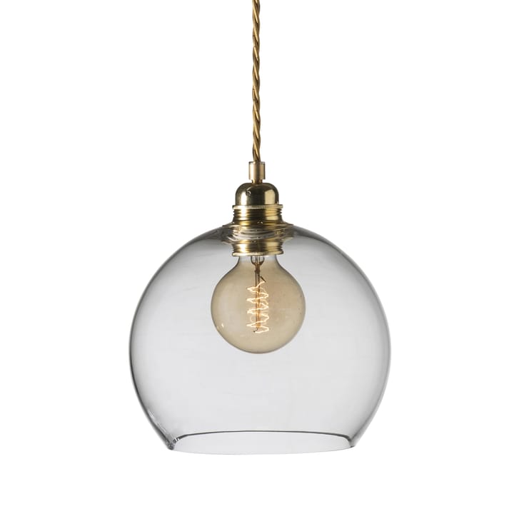 Rowan taklampe M, Ø 22 cm - klar m. gulledning - EBB & FLOW