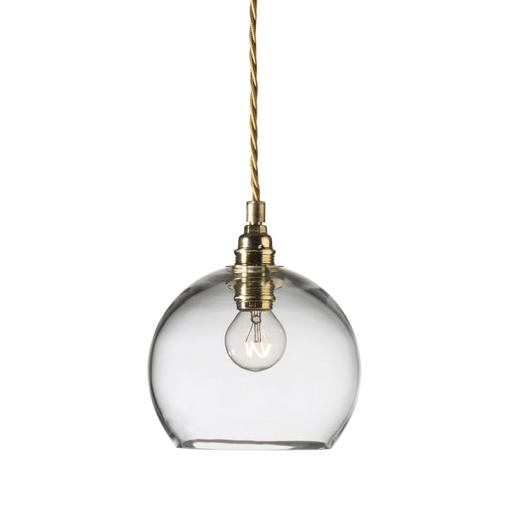 Rowan taklampe S, Ø 15,5 cm - Klar-gull - EBB & FLOW