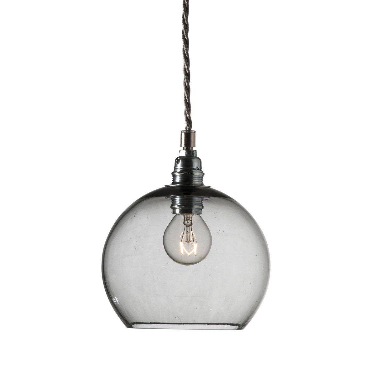 Bilde av EBB & FLOW Rowan taklampe S Ø 155 cm smokey grey (grå)