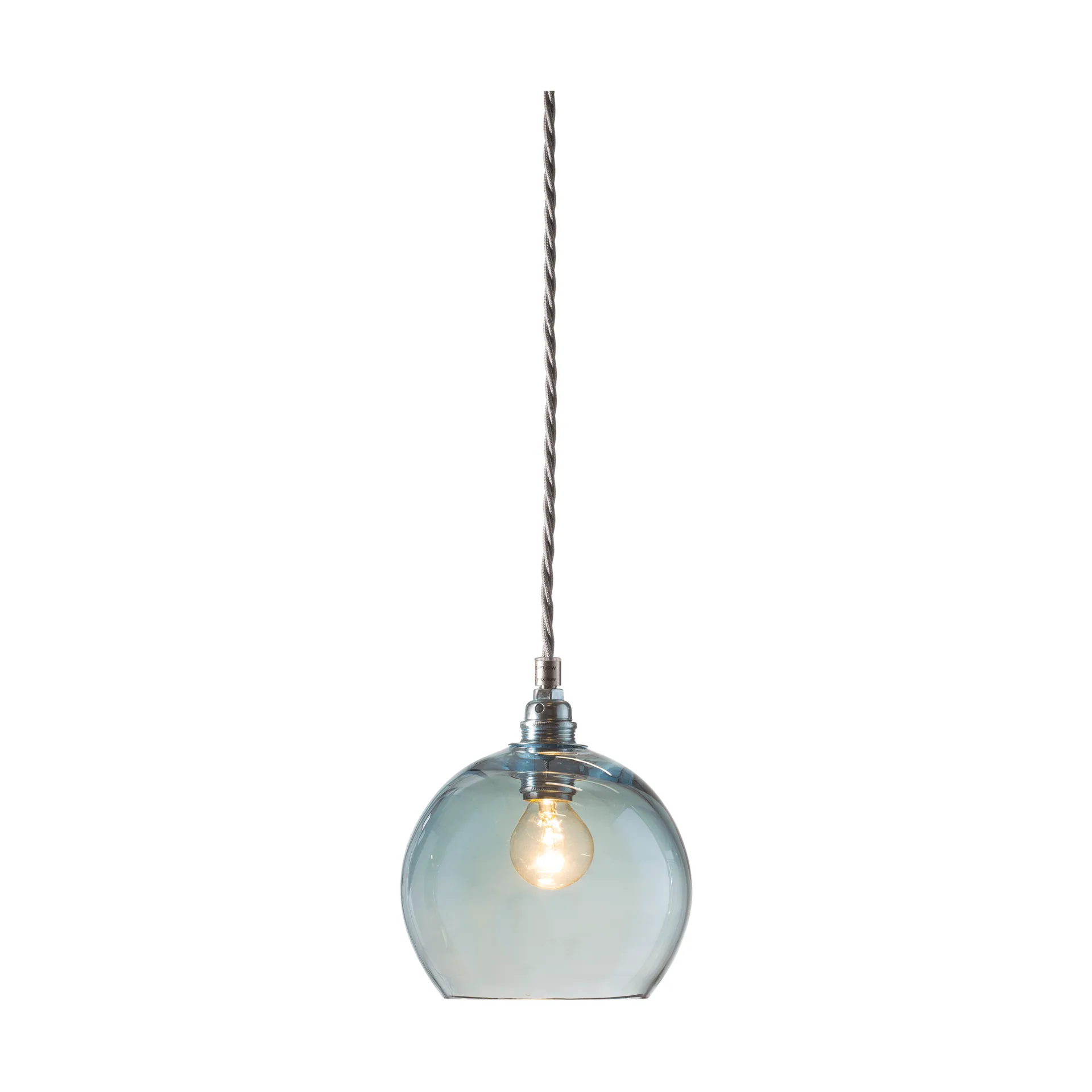Rowan taklampe S, Ø 15,5 cm, Topaz blue EBB & FLOW