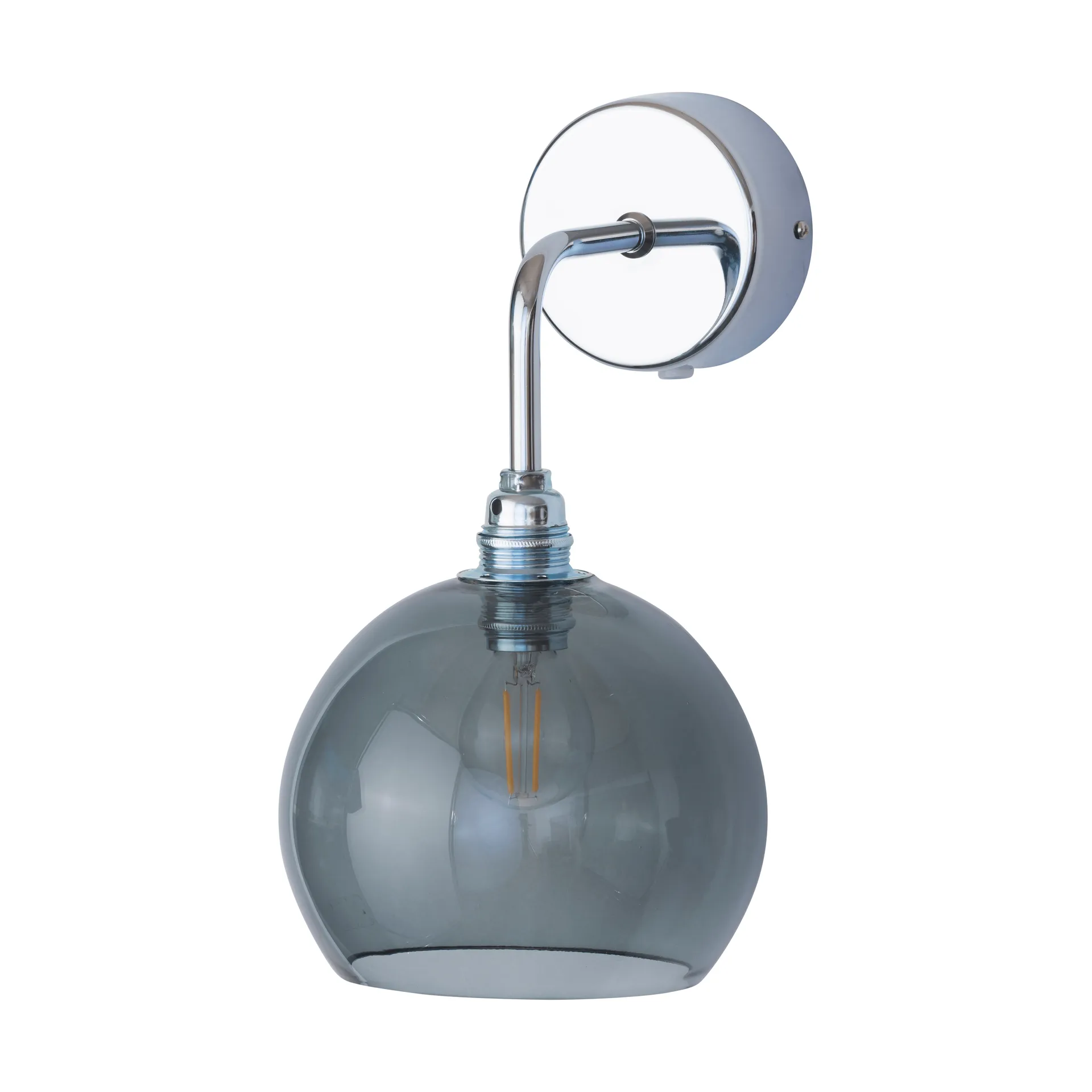 Rowan vegglampe, Smokey grey EBB & FLOW